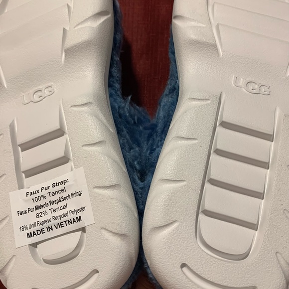 Brand NWT UGG Fluff Sugar Sandal Size 7 - Picture 5 of 7